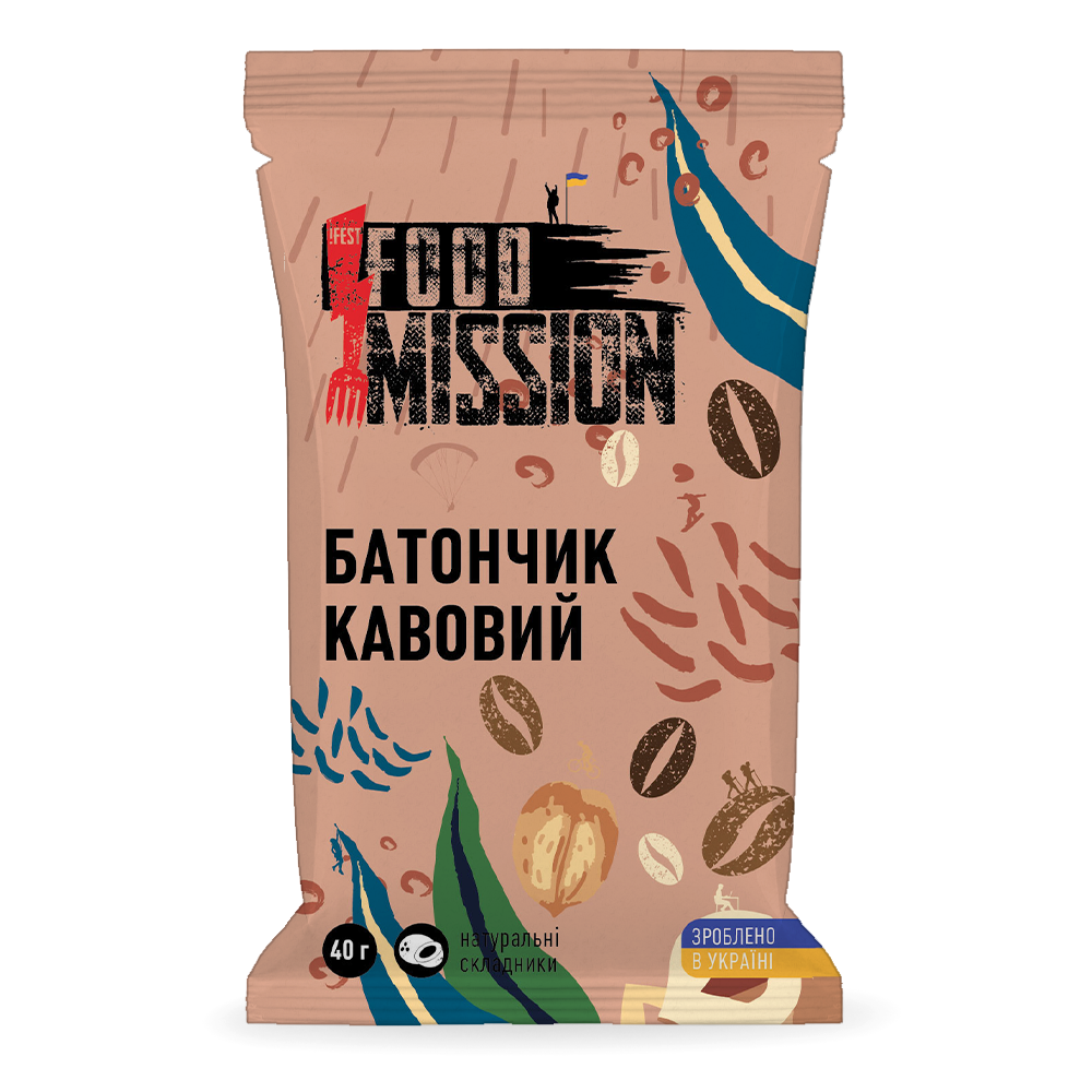 Батончик кавовий !Fest Food Mission