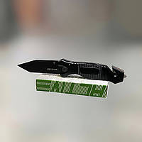Складаний армійський ніж Active Lifesaver, колір – Чорний, нержавіюча сталь, складаний ніж для військових