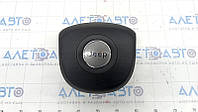 Подушка безопасности airbag в руль водительская Jeep Cherokee KL 19-21 черная, ржавый пиропатрон