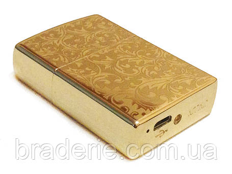 Електроімпульсна USB запальничка 4706-2, фото 3
