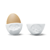 Набор из двух фарфоровых подставок для яиц Tassen "Пожалуйста! и Лакомый"
