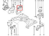 Подушка двигуна на Рено Трафік 01-> 1,9 dCi (вгорі, вісімка) — PROTEGO - 10961J, фото 7