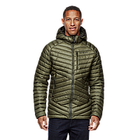 Треккинговый мужской легкий пуховик Black Diamond M Approach Down Hoody, Tundra, M (BD 7460003010MED1)