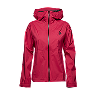 Мембранная женская куртка Black Diamond W Stormline Stretch Rain Shell, Pomegranate, XS (BD M6976034XSM1)