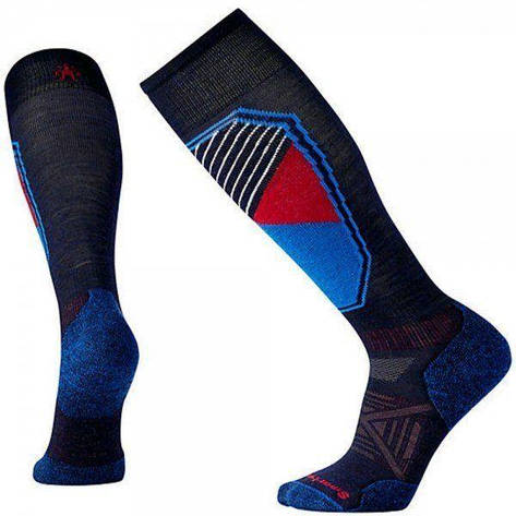 Шкарпетки чоловічі Smartwool PhD Ski Light Pattern Navy, р. M (SW 15035.410-M), фото 1