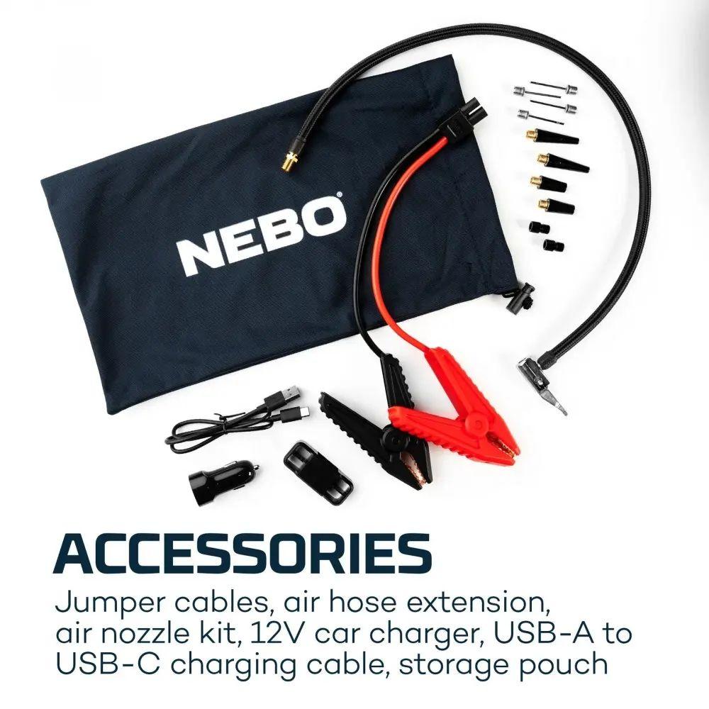 Стартовое устройство Nebo Assist Air Jump Starter (NB NEB-PBK-0004-G) - фото 3 - id-p2070142574