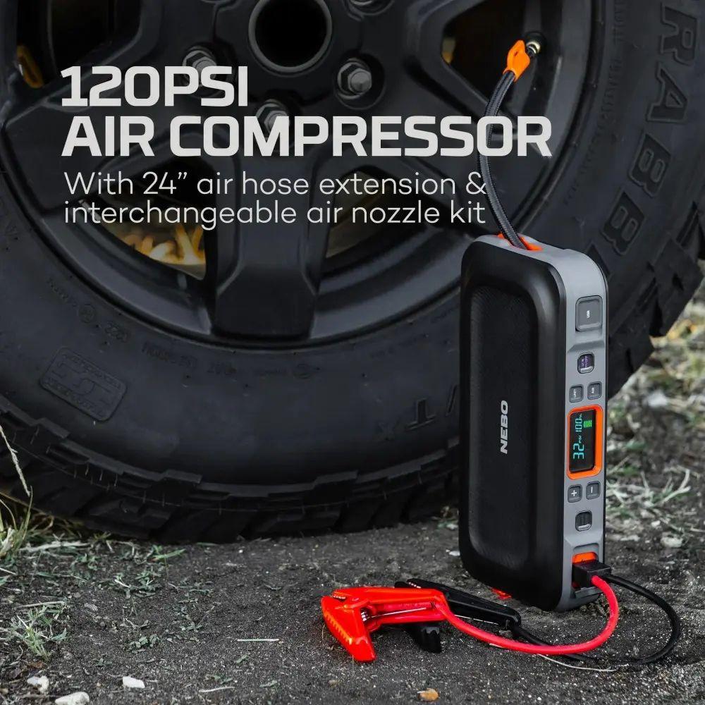 Стартовое устройство Nebo Assist Air Jump Starter (NB NEB-PBK-0004-G) - фото 7 - id-p2070142574