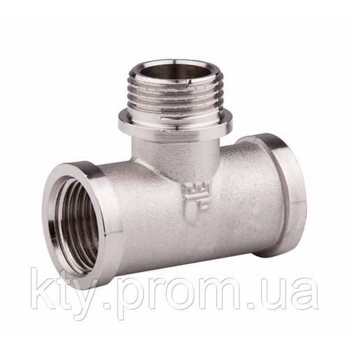Тройник латунный SD Forte ВНВ SF36415 1/2 дюйма -KTY24- (ID#2070172308 ...