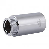 Удлинитель латунный SD Plus SD1302050 хром, 50 мм х 3/4 дюйма -Komfort24-