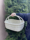 Плетений кошик з лози. Арт:3089, фото 3