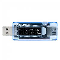 USB тестер Keweisi KWS-V20 амперметр вольтметр измеритель емкости Код:Ms05