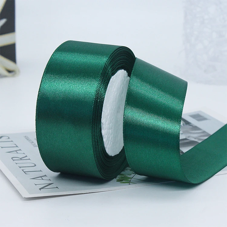 Стрічка атласна 2.5 см 23 м колір на фото