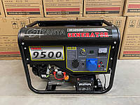 Бензиновый однофазный генератор TANTA H10500: 9-9,5 КВт с 2 розетками и функцией автозапуска