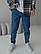 Джинси чоловічі Crossgo | Чоловічі джинси мом весняні осінні люкс якості, фото 7