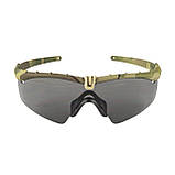 Окуляри балістичні Oakley® SI Ballistic M Frame® 3.0 (MultiCam®; Grey) Grey єдиний, фото 2