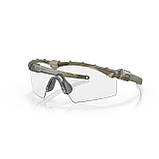 Окуляри балістичні Oakley® SI Ballistic M Frame® 3.0 (MultiCam®; Clear/Grey) Clear/Grey єдиний, фото 2