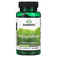 Мангустин Swanson, мангостан, 500 мг, 90 капсул Доставка від 14 днів - Оригинал