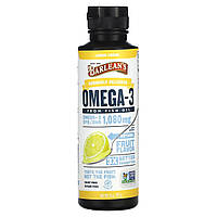 Комбинация Omega-3-6-9 Barlean's, Омега 3 из рыбьего жира, лимонный крем, 1,080 мг, 8 унций (227 г) Доставка