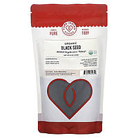 Чорний тим'ян Pure Indian Foods, Organic Whole Black Seed , 8 oz (226 g), оригінал. Доставка від 14 днів