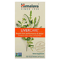 Препарат на основе трав Himalaya, Liver Care, добавка для здоровья печени, 180 вегетарианских капсул Доставка