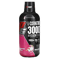 L-карнитин ProSupps, L-Carnitine 3000, Liquid Shots, Dragon Fruit, 16 fl oz (473 ml) Доставка від 14 днів -