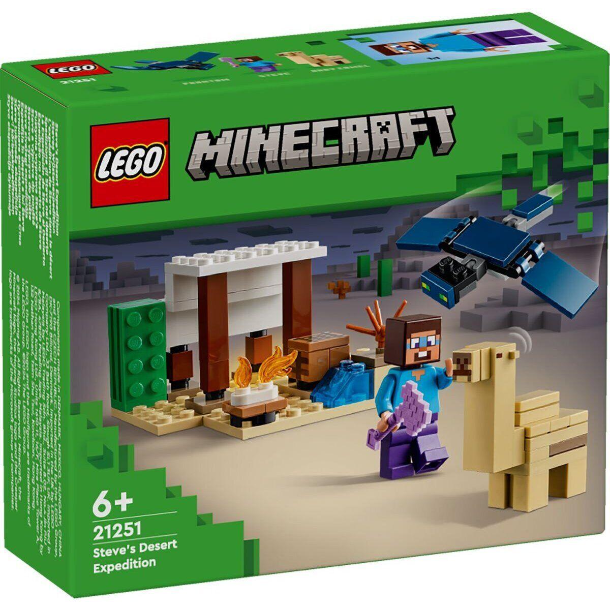 Lego Minecraft Експедиція Стіва до пустелі 21251, фото 1
