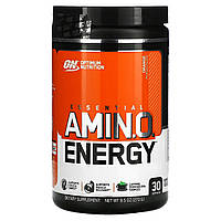 Смесь аминокислот Optimum Nutrition, ESSENTIAL AMIN.O. ENERGY, Orange Cooler, 9,5 унций (270 г) Доставка від
