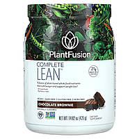 Смесь аминокислот PlantFusion, Complete Lean, Chocolate Brownie, 14.82 oz (420 g) Доставка від 14 днів -