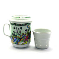 Чашка заварювальна керамічна із ситом Гейші