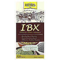 Препарат на основе трав Natural Balance, IBX Soothing Bowel Formula, 120 VegCaps Доставка від 14 днів -