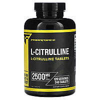 L-цитруллин Primaforce, 2 500 мг, 240 таблеток Доставка від 14 днів - Оригинал