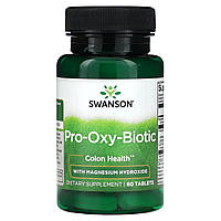 Пробиотическая формула Swanson, Pro-Oxy-Biotic, 60 таблеток Доставка від 14 днів - Оригинал