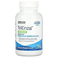 Фермент Houston Enzymes, TriEnza в жевательных таблетках, 180 шт. Доставка від 14 днів - Оригинал