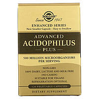 Ацидофилин Solgar, Advanced Acidophilus Plus, 120 растительных капсул Доставка від 14 днів - Оригинал