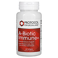Препарат с витамином С Протокол для жизни Баланс, А-Биотик Иммун, 60 мягких таблеток Доставка від 14 днів -