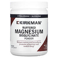 Магний Kirkman Labs, Буферный бисглицинат магния, порошок, 4 унции (113 гм) Доставка від 14 днів - Оригинал