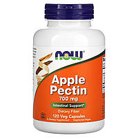 Пектин NOW Foods, яблочный пектин, 700 мг, 120 вегетарианских капсул Доставка від 14 днів - Оригинал