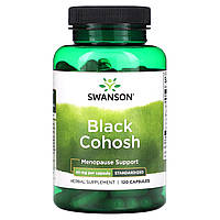 Гортензия Swanson, Black Cohosh, 40 мг, 120 капсул Доставка від 14 днів - Оригинал
