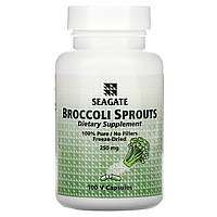 Брокколи Seagate, ростки брокколи, 250 мг, 100 растительных капсул Доставка від 14 днів - Оригинал