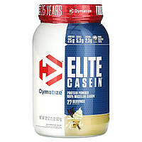 Казеиновый протеин Dymatize, Elite Casein, Smooth Vanilla, 2 lbs (907 g) Доставка від 14 днів - Оригинал