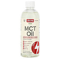 Масло MCT Jarrow Formulas, масло MCT, нейтральный вкус, 591 мл (20 жидк. унций) Доставка від 14 днів -