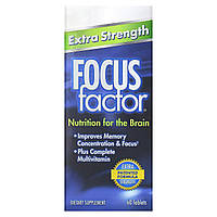 Препарат для памяти и когнитивных функций Focus Factor, Extra Strength, 60 Tablets Доставка від 14 днів -