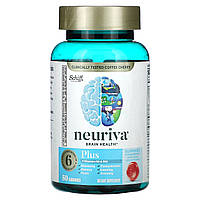 Препарат для памяти и когнитивных функций Schiff, Neuriva Brain Health, Plus Vitamins B6 Доставка від 14 днів