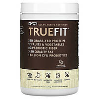 Заменитель пищи RSP Nutrition, TrueFit, Grass-Fed Whey Protein Shake with Fruits Доставка від 14 днів -
