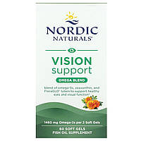 Рыбий жир Омега-3 Nordic Naturals, Omega Vision, для зору, 730 мг, 60 капсул Доставка від 14 днів - Оригинал