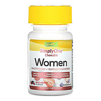 Женские мультивитамины Super Nutrition, SimplyOne, мультивитамины и поддерживающие травы для женщин, лесные