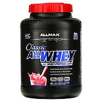 Сывороточный белок ALLMAX, AllWhey Classic, 100% Whey Protein, Strawberry, 5 lbs (2.27 kg) Доставка від 14