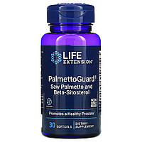 Гортензия Life Extension, PalmettoGuard, Saw Palmetto и бета-ситостерол, 30 мягких таблеток Доставка від 14