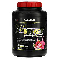 Сывороточный белок ALLMAX, Gold AllWhey, Premium Whey Protein, Strawberry, 5 lbs (2.27 kg) Доставка від 14
