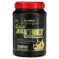 Сывороточный белок ALLMAX, AllWhey Gold, 100% Whey Protein + Premium Whey Protein Isolate, Chocolate Peanut